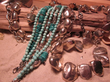 Treasures in the sand.'