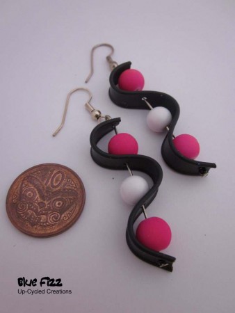 Pink allsorts earrings