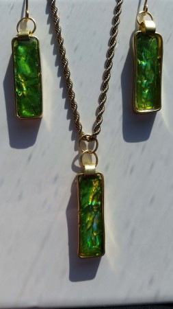 KFisher: Spring Green CD Jewelry 3