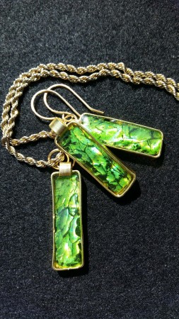 KFisher: Spring Green CD Jewelry 2