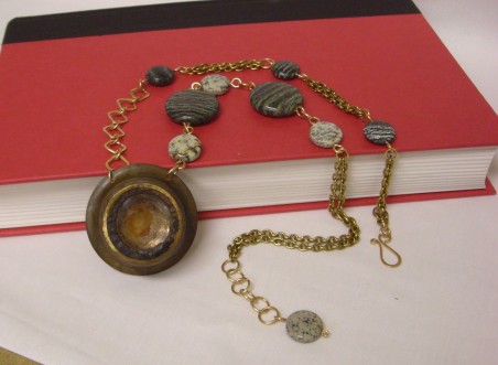 RPickering: Asymmetrical Sight Glass Necklace 3