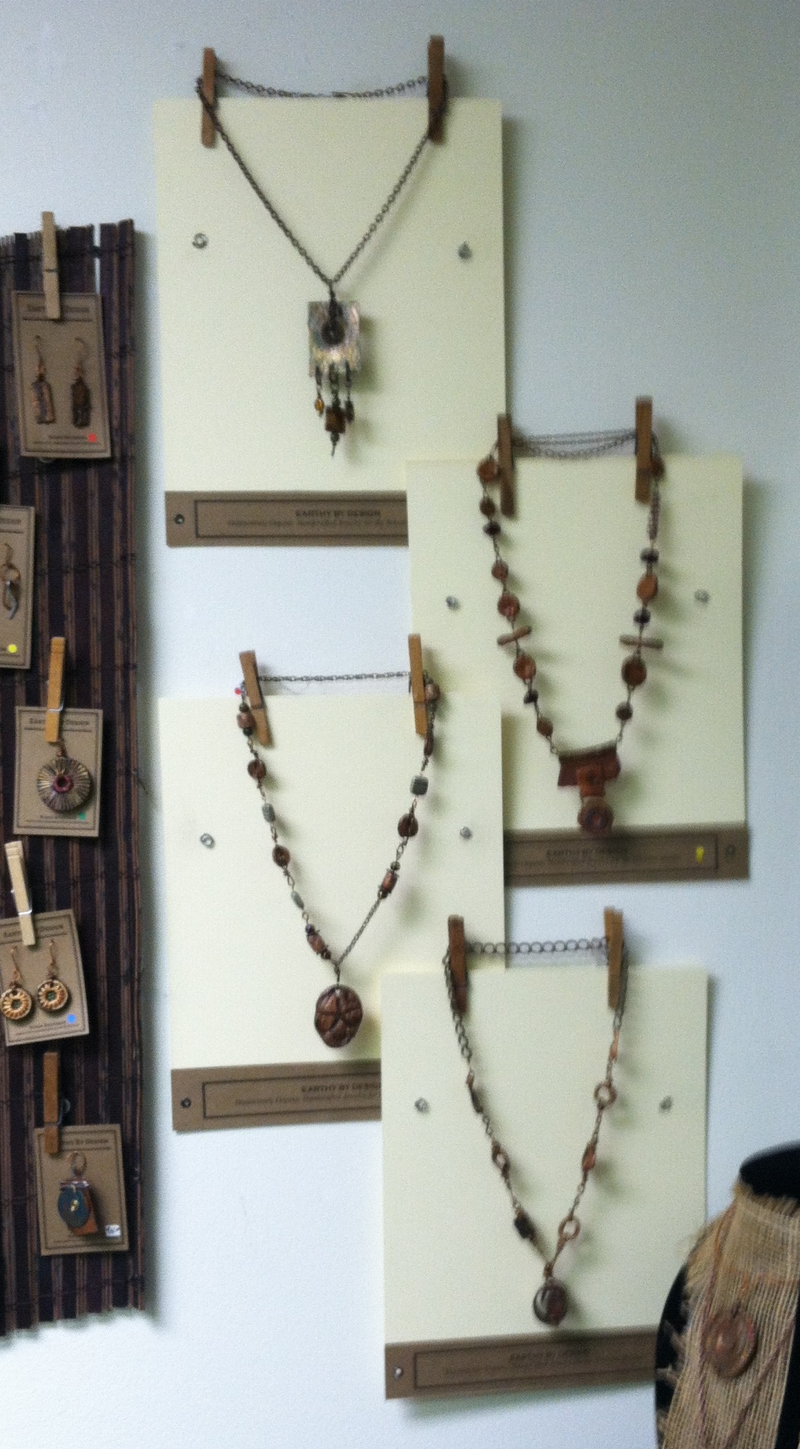 Jewelry Displays for Gallery Showing Jewelry Making Journal
