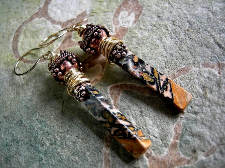 CSomerville: Leopard Queen Earrings 1
