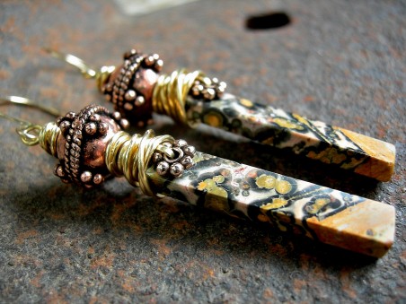 CSomerville: Leopard Queen Earrings 2