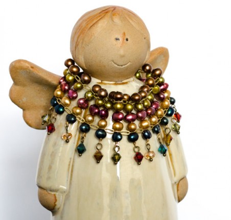 Bracelet "Pearly Tourmaline" - isn't she cute?