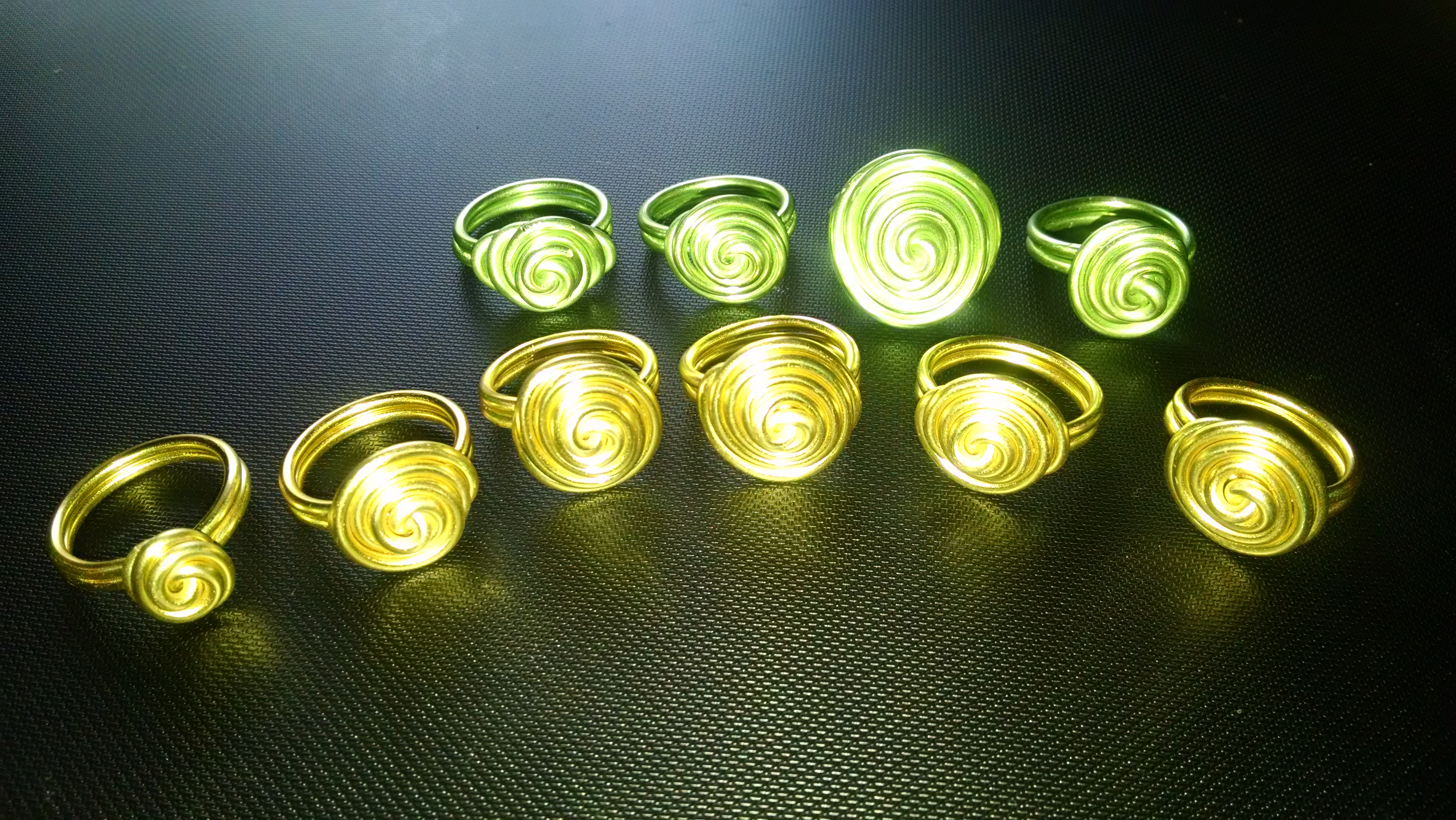 Wire Sculptured Rings – Jewelry Making Journal