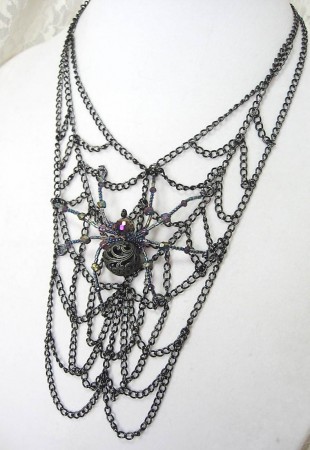 Filigree, the Gothic Beaded Spider