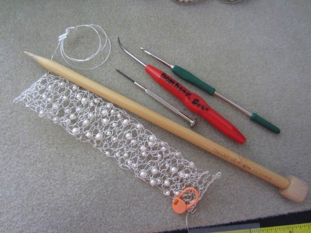Useful tools for wire crochet by Mary Wong - featured on Jewelry Making Journal