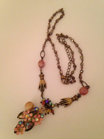 Repurposed Vintage Earring by Sharon Senkiew  - featured on Jewelry Making Journal