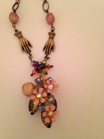 Repurposed Vintage Earring by Sharon Senkiew  - featured on Jewelry Making Journal