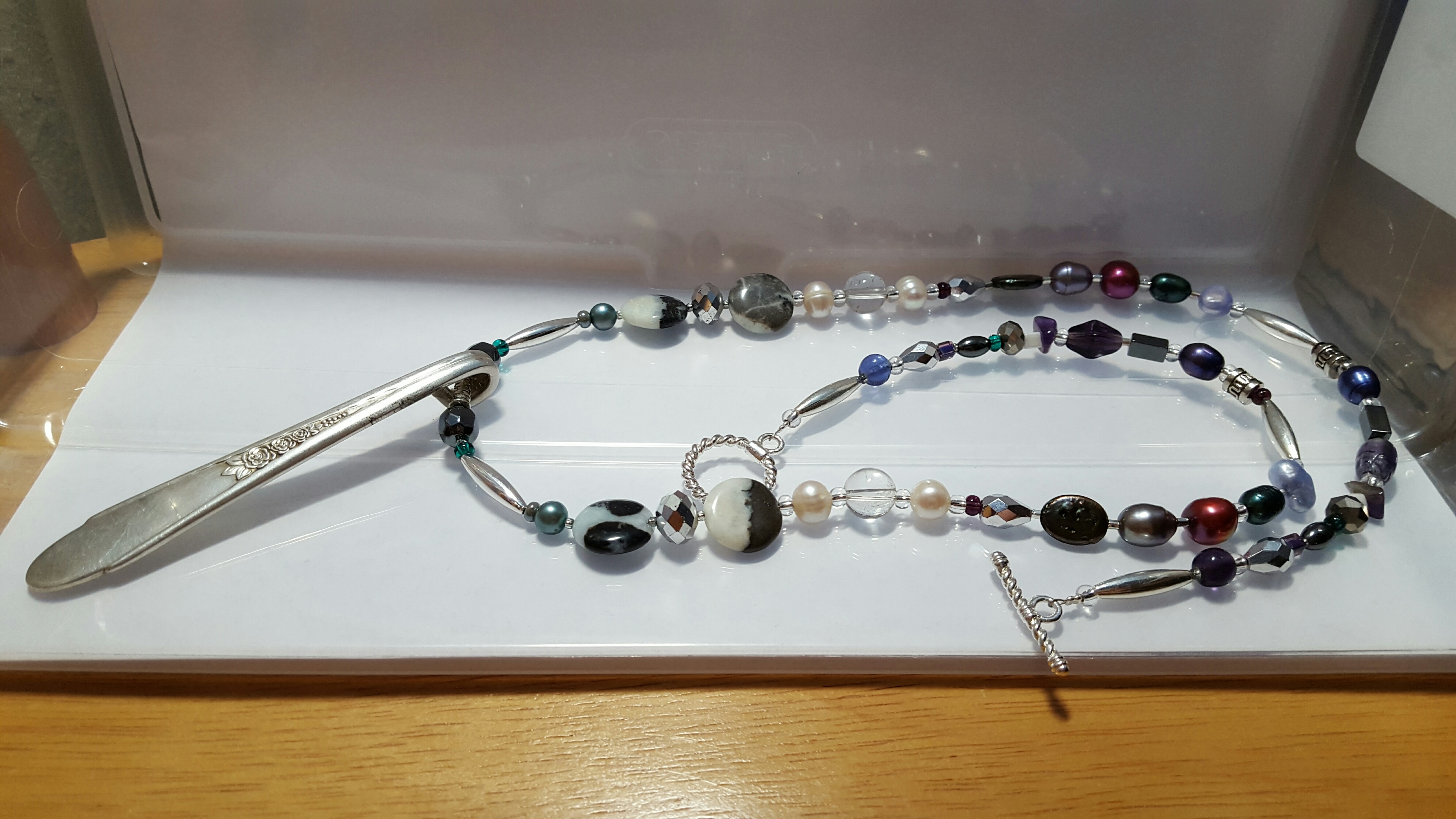 Turning an Old Fork into New Necklace Jewelry Making Journal