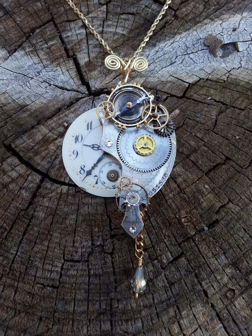 Help! How to Attach Tiny Parts to a Vintage Partial Pocket Watch Movement? Jewelry Making Journal