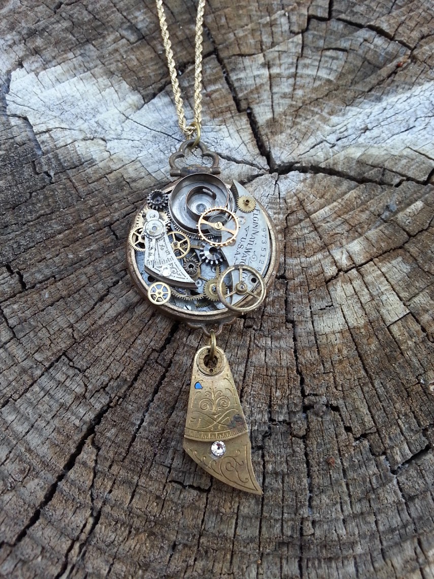 Help! How to Attach Tiny Parts to a Vintage Partial Pocket Watch Movement? Jewelry Making Journal