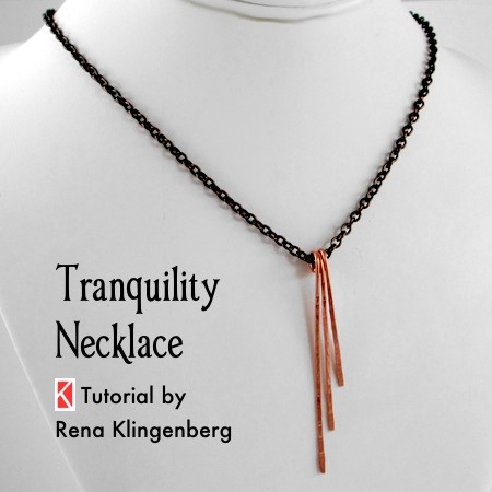 Tranquility Necklace - Tutorial by Rena Klingenberg