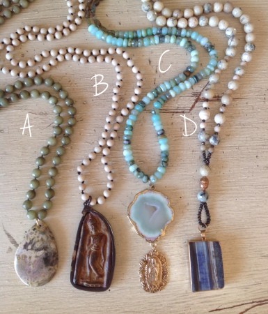 Necklaces by Kellie Rode Designs - featured on Jewelry Making Journal