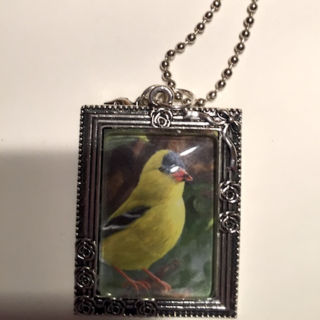 Penny Worsham - A Captured Bird Never Flies Pendant - featured on Jewelry Making Journal