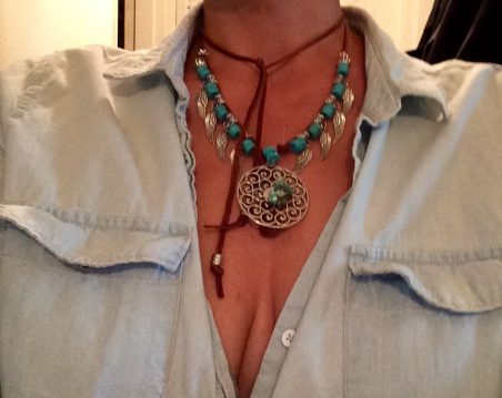Southwestern Style jewelry art by Margo - featured on Jewelry Making Journal