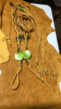 Green Mood Sandals, by Margo - featured on Jewelry Making Journal
