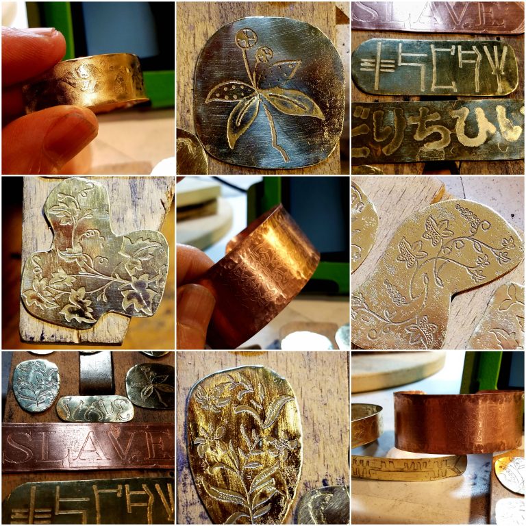 Adventure in Acid Etching Jewelry Making Journal