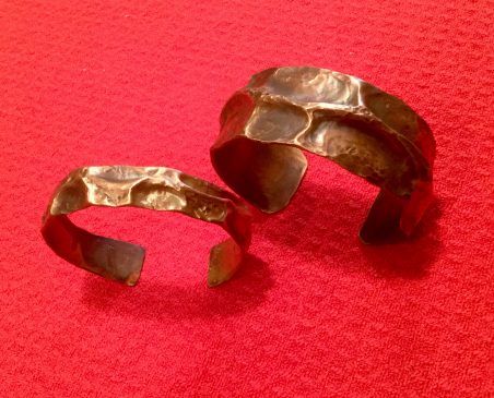 Copper metal forming by Colleen - featured on Jewelry Making Journal