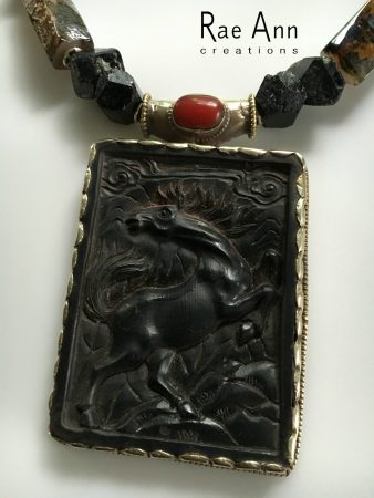Wild and Free Necklace by Rae Ann Bayless  - featured on Jewelry Making Journal