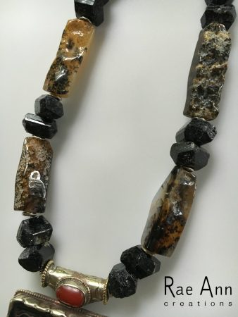 Wild and Free Necklace by Rae Ann Bayless  - featured on Jewelry Making Journal