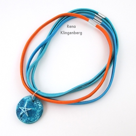 Finished "Summer" Easy Multi Wrap Bracelet - Tutorial by Rena Klingenberg