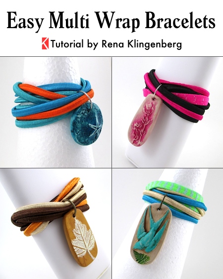 Easy Multi Wrap Bracelet - Tutorial by Rena Klingenberg