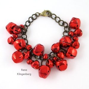Jingle Bell Jewelry Set - Tutorial by Rena Klingenberg