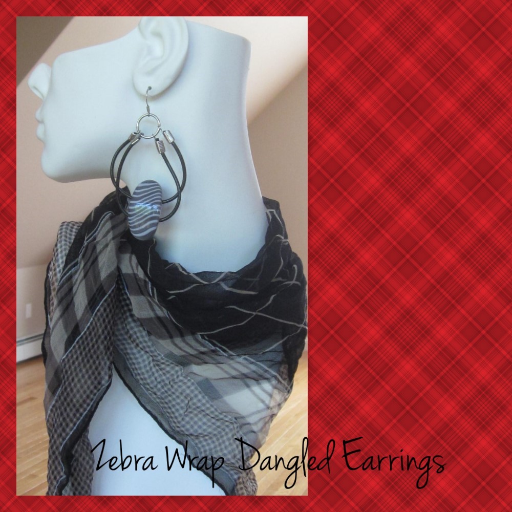 Zebra Wrap Bracelet Jewelry Making Journal