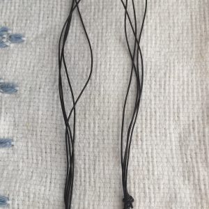 Leather & Button Choker Necklace by Georgena Allen - featured on Jewelry Making Journal