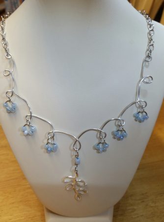 Winter Necklace by Catherine - featured on Jewelry Making Journal