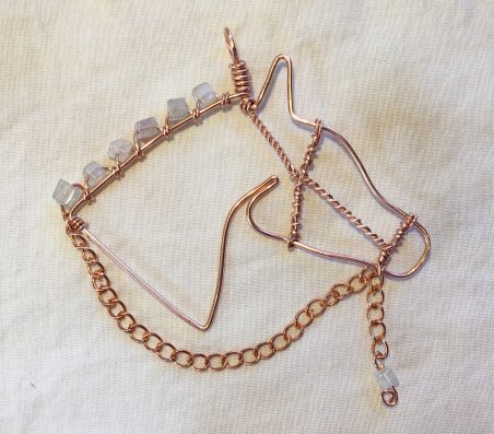 Horse jewelry by Johanna Anderson - featured on Jewelry Making Journal