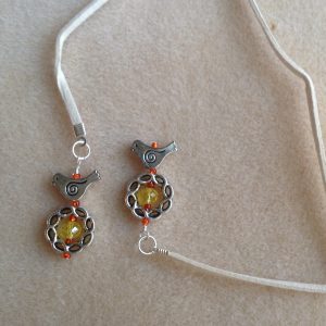 Birds Nest Suede Bookmark by Dawn - featured on Jewelry Making Journal