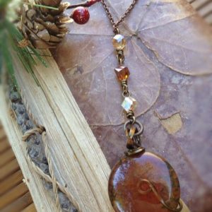 Necklace by Lisa Winters-Baldwin - featured on Jewelry Making Journal