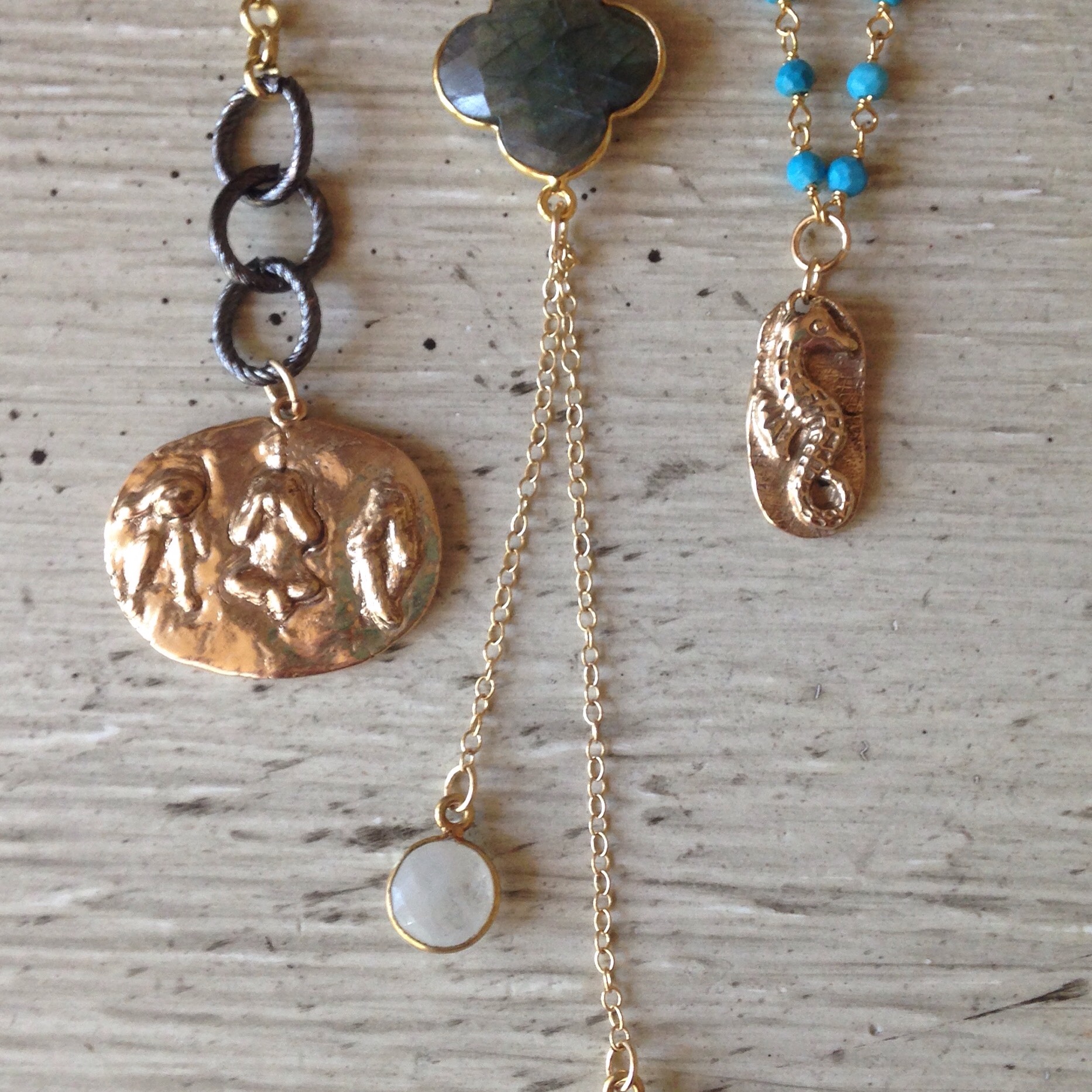 Bronze Clay Pieces Jewelry Making Journal