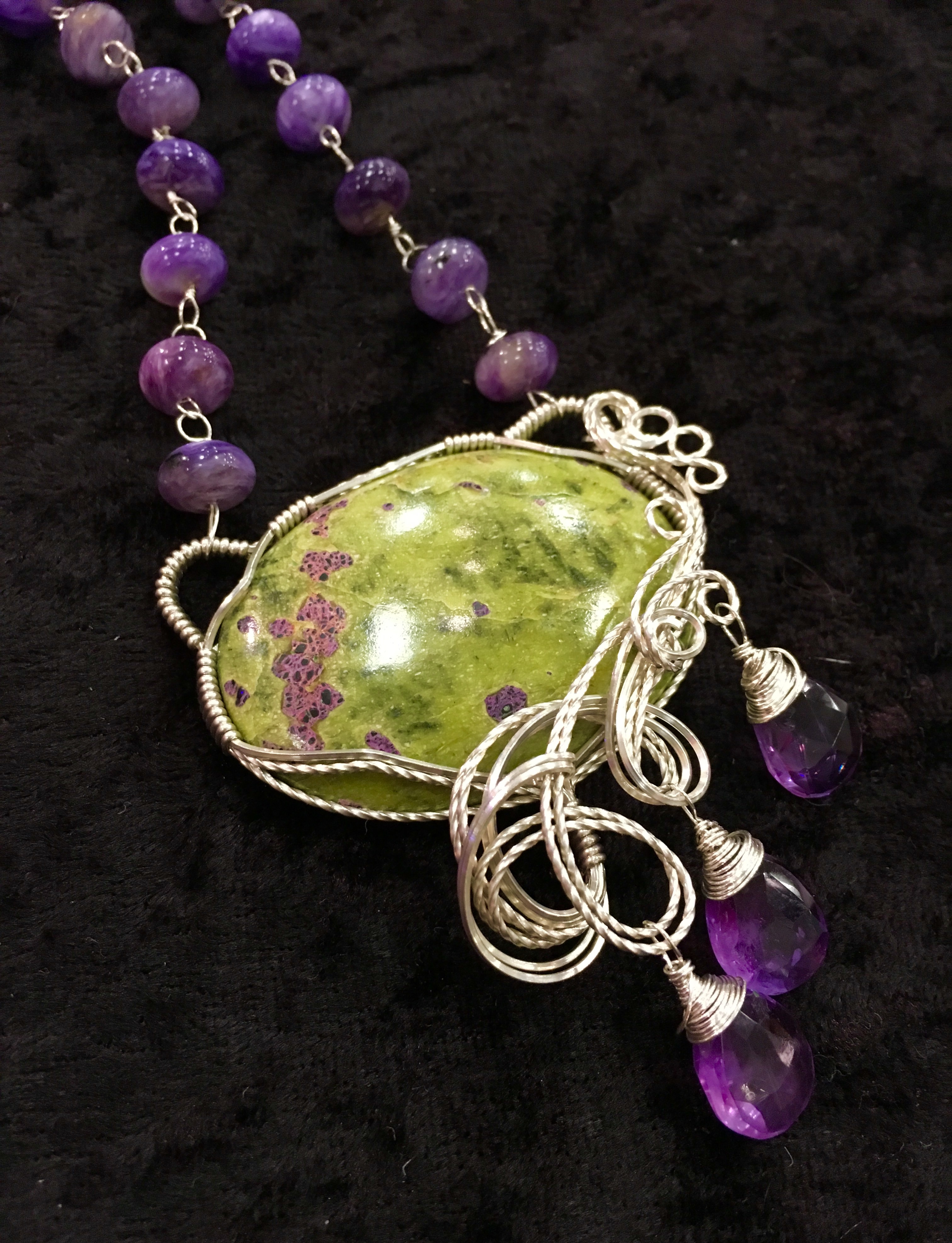 Atlantisite Necklace Jewelry Making Journal