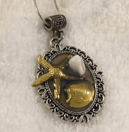 Beach Themed Pendant with Atlantic Beach Sand by Janet  - featured on Jewelry Making Journal