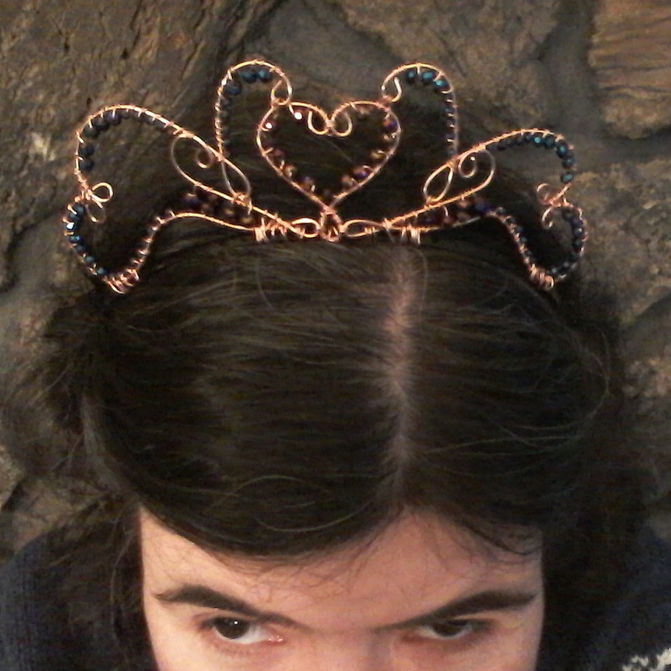 Wire Work Tiara Jewelry Making Journal