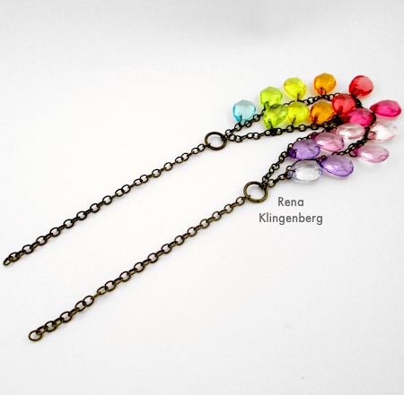 Two-Tier Bib Necklace - Tutorial by Rena Klingenberg
