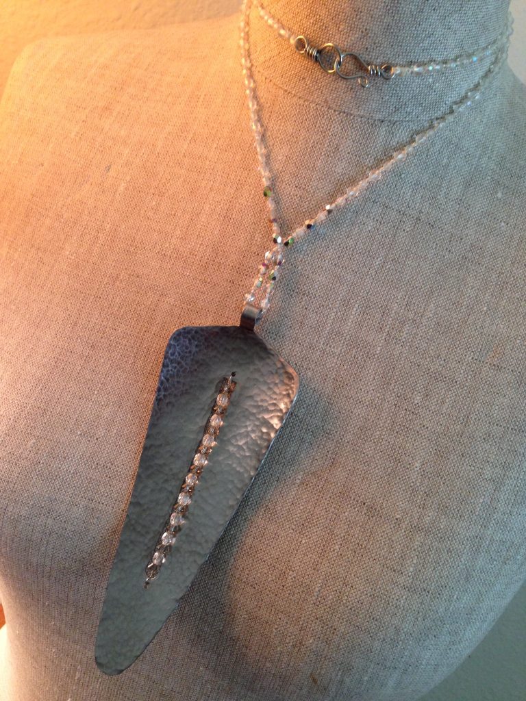 Statement Necklace from a Kitchen Utensil Jewelry Making Journal