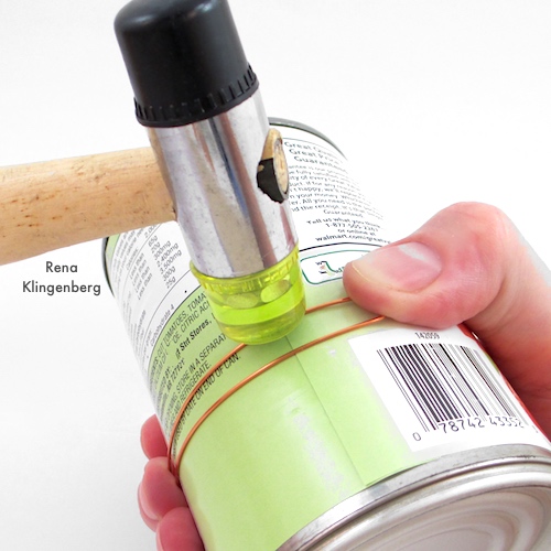 Simply Elegant Long Earrings Tutorial by Rena Klingenberg - shaping the wire