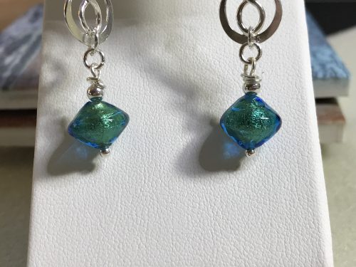 Go With The Flow Earrings by Patti Pojer - featured on Jewelry Making Journal
