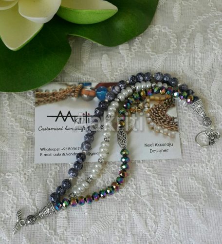 Starry Night Bracelet by Neelima - featured on Jewelry Making Journal