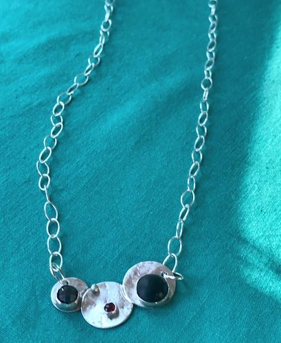 Celestial Necklace by Janine - featured on Jewelry Making Journal