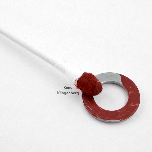 Patina Procedure for Patina Hardware Bracelet Tutorial by Rena Klingenberg