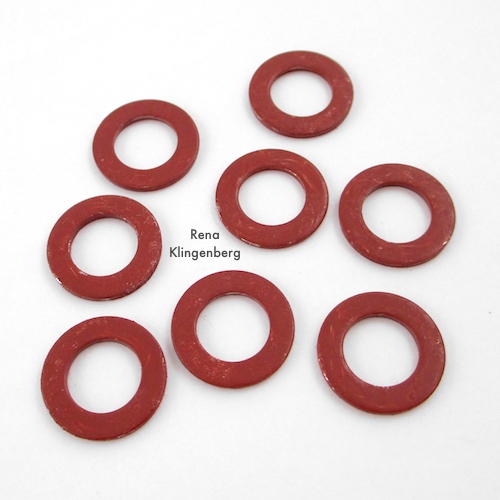 Patina Procedure for Patina Hardware Bracelet Tutorial by Rena Klingenberg