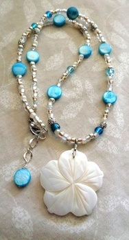 Summer Necklaces - Easy Stringing by Kathy Zee - featured on Jewelry Making Journal