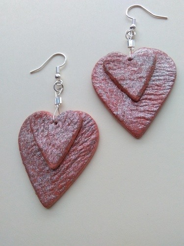 Recent Experiment in Air Drying Clay by Margaret Hobbs  - featured on Jewelry Making Journal