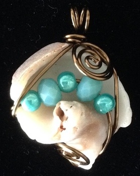 Natural Elements Wire Wrapped by Amy - featured on Jewelry Making Journal